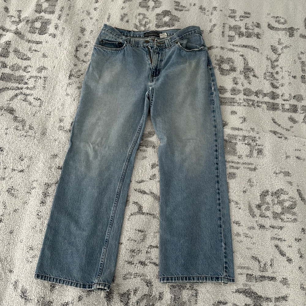Men’s original vintage old-school bullhead jeans 36 x 32 worn Griffin style ￼